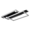 Illuminazione Globo Lighting Finnley Plafoniera LED Nero, 1-Luce