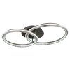 Illuminazione Globo Lighting Alaina Plafoniera LED Grigio, 1-Luce, Telecomando