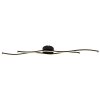 Illuminazione Globo Lighting Boyd Plafoniera LED Nero, 1-Luce