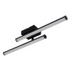 Illuminazione Globo Lighting Kirina Plafoniera LED Nero, 1-Luce