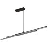 Illuminazione Globo Lighting Kirina Lampadario a sospensione LED Nero, 1-Luce