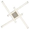 Illuminazione Globo Lighting Kirina Plafoniera LED Nichel opaco, 1-Luce