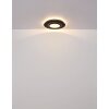 Illuminazione Globo Lighting Kory Plafoniera LED Nero, 1-Luce