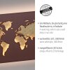 Illuminazione Paul Neuhaus MAP Applique LED Oro, Ruggine, 1-Luce