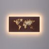 Illuminazione Paul Neuhaus MAP Applique LED Oro, Ruggine, 1-Luce