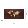 Illuminazione Paul Neuhaus MAP Applique LED Oro, Ruggine, 1-Luce