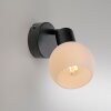 Illuminazione Leuchten Direkt LOKI Applique e plafoniera LED Nero, 1-Luce