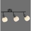 Illuminazione Leuchten Direkt LOKI Plafoniera LED Nero, 3-Luci