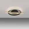 Illuminazione Leuchten Direkt KORSA Plafoniera LED Oro, Nero, 1-Luce