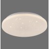 Illuminazione Leuchten Direkt URANUS Plafoniera LED Bianco, 1-Luce