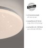 Illuminazione Leuchten Direkt URANUS Plafoniera LED Bianco, 1-Luce