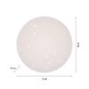 Illuminazione Leuchten Direkt URANUS Plafoniera LED Bianco, 1-Luce