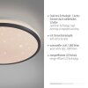 Illuminazione Leuchten Direkt KYLE Plafoniera LED Nero, 1-Luce