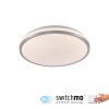Illuminazione Leuchten Direkt KYLE Plafoniera LED Argento, 1-Luce