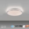 Illuminazione Leuchten Direkt KYLE Plafoniera LED Argento, 1-Luce