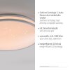 Illuminazione Leuchten Direkt KYLE Plafoniera LED Argento, 1-Luce