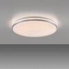 Illuminazione Leuchten Direkt KYLE Plafoniera LED Argento, 1-Luce