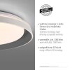 Illuminazione Leuchten Direkt SATI Plafoniera LED Grigio, 1-Luce