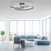 Illuminazione Leuchten Direkt LUMACA Plafoniera LED Nero, 1-Luce