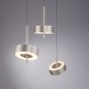 Paul Neuhaus Q-Serie Q-Rotate Lampada a sospensione LED Argento, 3-Luci, Telecomando