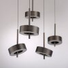 Illuminazione Paul Neuhaus Q-Rotate Lampada a sospensione LED Marrone, 5-Luci, Telecomando