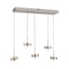 Paul Neuhaus Q-Serie Q-Rotate Lampada a sospensione LED Argento, 5-Luci