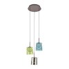 Illuminazione Paul Neuhaus Zula Lampada a sospensione LED Marrone, 3-Luci