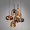 Illuminazione Paul Neuhaus Irides Lampada a sospensione LED Marrone, 6-Luci