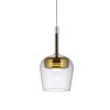 Paul Neuhaus Q-Serie Q-Kon Lampada a sospensione LED Marrone, 1-Luce, Telecomando