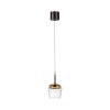 Paul Neuhaus Q-Serie Q-Kon Lampada a sospensione LED Marrone, 1-Luce, Telecomando