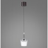 Illuminazione Paul Neuhaus Q-Kon Lampada a sospensione LED Marrone, 1-Luce, Telecomando