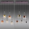 Illuminazione Paul Neuhaus Q-Kon Lampada a sospensione LED Marrone, 5-Luci, Telecomando