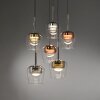 Paul Neuhaus Q-Serie Q-Kon Lampada a sospensione LED Marrone, 6-Luci, Telecomando