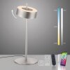 Paul Neuhaus Q-Serie Q-Rotate Lampada da tavolo LED Argento, 1-Luce