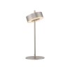 Paul Neuhaus Q-Serie Q-Rotate Lampada da tavolo LED Argento, 1-Luce