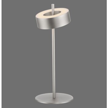 Paul Neuhaus Q-Serie Q-Rotate Lampada da tavolo LED Argento, 1-Luce