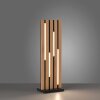Paul Neuhaus Q-Serie Q-Akustik Lampada da tavolo LED Marrone, Nero, 1-Luce, Telecomando