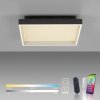 Paul Neuhaus Q-Serie Q-Magong Plafoniera LED Nero, 1-Luce, Telecomando Paul Neuhaus Q-Serie Q-Magong Plafoniera LED Nero, 1-Luce, Telecomando