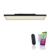 Paul Neuhaus Q-Serie Q-Magong Plafoniera LED Nero, 1-Luce, Telecomando