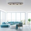 Illuminazione Paul Neuhaus Dune Plafoniera LED Nero, 1-Luce, Telecomando