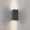 Illuminazione Paul Neuhaus Block Applique LED Antracite, 2-Luci