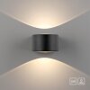 Illuminazione Paul Neuhaus Carla Applique LED Antracite, 2-Luci