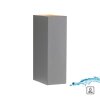 Illuminazione Paul Neuhaus Block Applique LED Grigio, 2-Luci