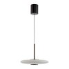 Illuminazione Paul Neuhaus E-Vitrum Lampada a sospensione LED Marrone, 2-Luci, Telecomando