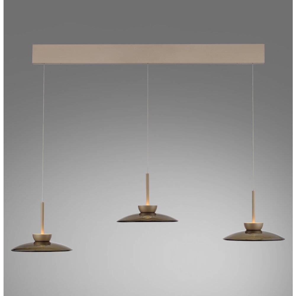 Illuminazione Paul Neuhaus Moon Lampada a sospensione LED Bronzo, 6-Luci main product photo