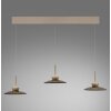 Illuminazione Paul Neuhaus Moon Lampada a sospensione LED Bronzo, 6-Luci