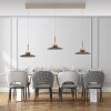 Illuminazione Paul Neuhaus Moon Lampada a sospensione LED Bronzo, 6-Luci