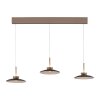 Illuminazione Paul Neuhaus Moon Lampada a sospensione LED Bronzo, 6-Luci