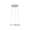 Illuminazione Paul Neuhaus E-Loop Lampada a sospensione LED Argento, 2-Luci, Telecomando