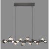 Illuminazione Paul Neuhaus E-Popup Lampada a sospensione LED Grigio, 18-Luci, Telecomando